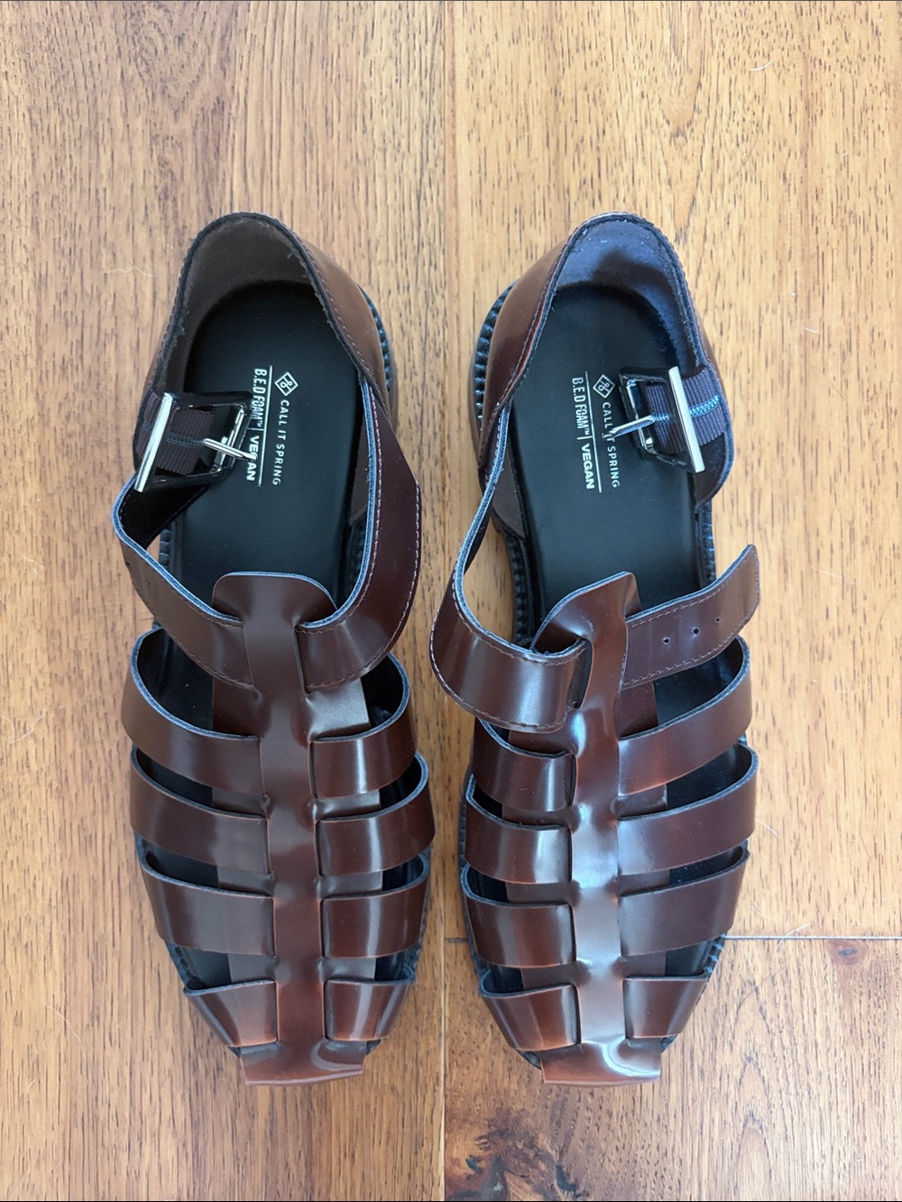 Brown Fisherman Sandals for Men